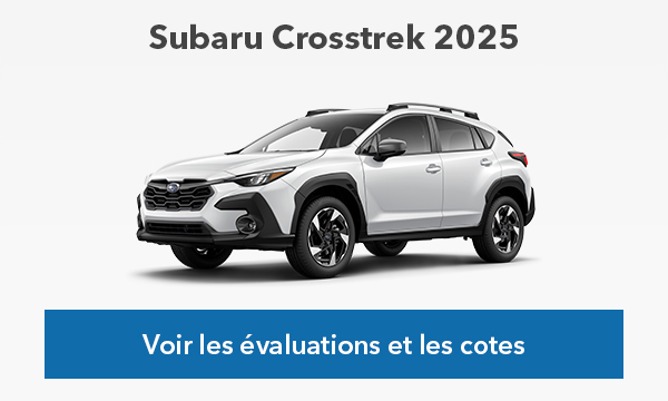 Voir l’évaluation et les cotes par Subaru Crosstrek 2025