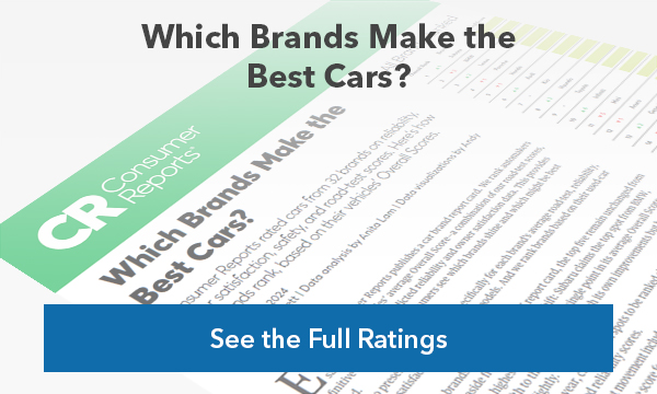 Consumer Reports Which Brands make the Best Cars