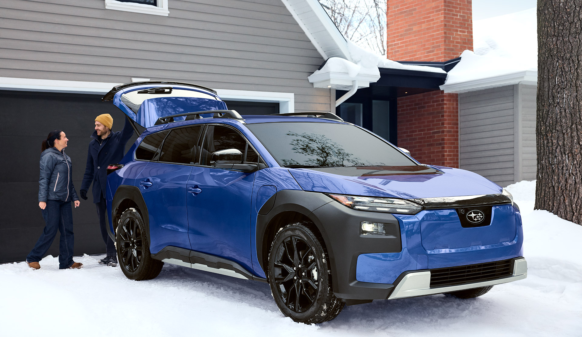 Subaru Trailseeker 2026 Premier en ambiance hivernale.